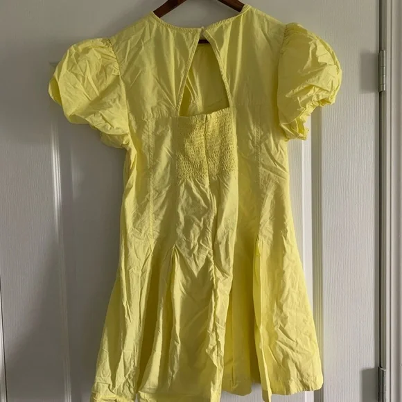 Maeve butter Yellow Puff Sleeve Dress - Picture 6 of 9